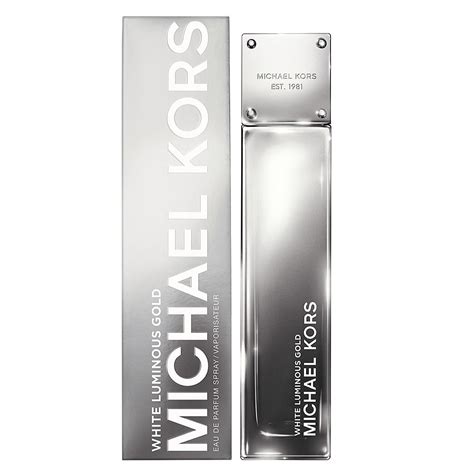 michael kors white luminous gold set|Michael Kors edp spray.